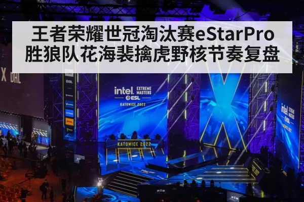 王者荣耀世冠淘汰赛eStarPro胜狼队花海裴擒虎野核节奏复盘